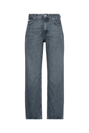 90s STRAIGHT BLUE AS, SCO, SH, 25 Gri Kadın Kot Pantolon
