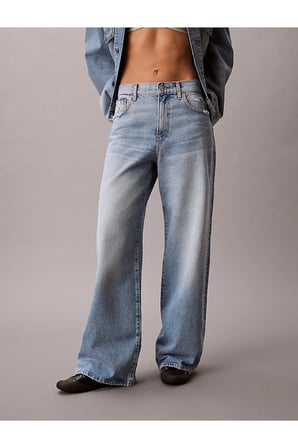 Kadın Wide Leg Tinted Cruise Jean