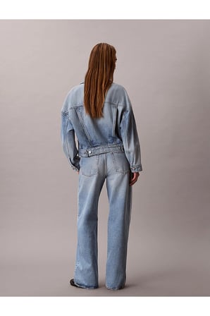 Kadın Wide Leg Tinted Cruise Jean