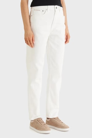 % 100 Pamuk Mom Fit Yüksek Bel Jeans LV047F703GASN KOT PANTOLON LV047F703G ASN