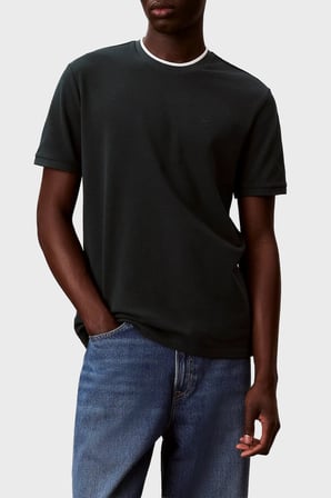 Calvin Klein % 100 Pamuk Regular Fit Bisiklet Yaka T Shirt LV04LF215GPZM Erkek T SHİRT LV04LF215G PZM PETROL
