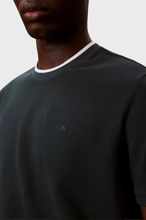 Calvin Klein % 100 Pamuk Regular Fit Bisiklet Yaka T Shirt LV04LF215GPZM Erkek T SHİRT LV04LF215G PZM PETROL