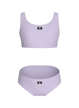 Calvin Klein Lila Kız Çocuk Bikini Takım KY0KY00093W0F