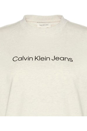 A- INST. LOGO CLASSIC TEE SS Gri Kadın T-Shirt