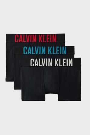 Calvin Klein Logolu Pamuklu 3 Pack Boxer 000NB3608A3YN Erkek BOXER 000NB3608A 3YN SİYAH