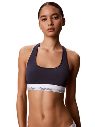 Calvin Klein Kadın Lacivert Icon Bralet LV00QF8493