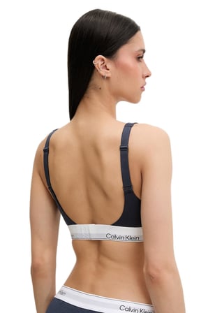 Calvin Klein Kadın Lacivert Bralet LV00QF8500
