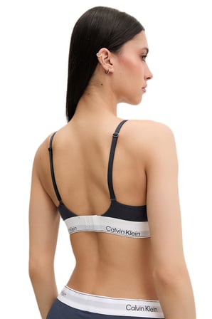 Calvin Klein Kadın Lacivert Bralet LV00QF8498