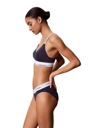 Calvin Klein Kadın Lacivert Bralet LV00QF8504