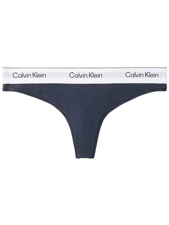 Calvin Klein Kadın Lacivert Tanga LV00QF8518
