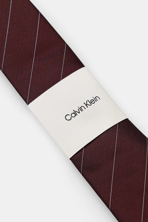 CALVIN KLEIN Erkek Marka Logolu Şık Görünüşlü Kullanıma Uygun Bordo Kravat CK2111E003 314