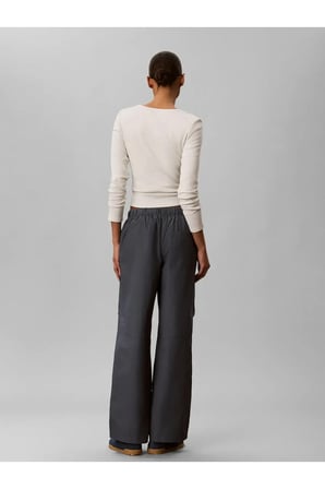 COTTON RIPSTOP PULL, CEG Gri Kadın Eşofman Altı