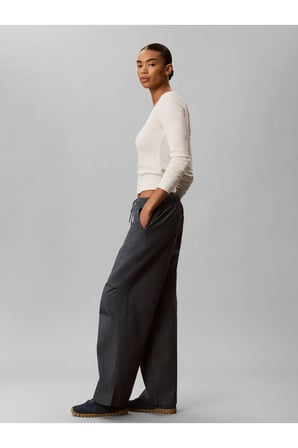 COTTON RIPSTOP PULL, CEG Gri Kadın Eşofman Altı
