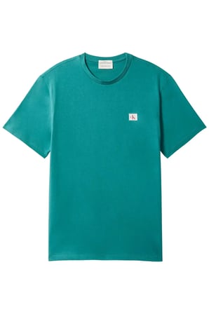 SS BADGE 30S JERSEY, 8ZU Yeşil Erkek T-Shirt