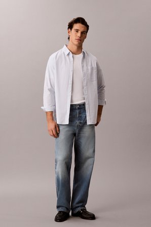 LS YD STRIPE OXFORD CLASSIC SHIR