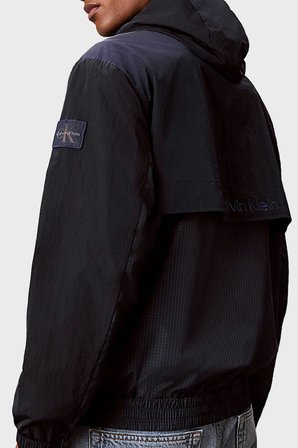 Calvin Klein Logolu Relaxed Fit Kapüşonlu Mont LV04RG503GCEF Erkek MONT LV04RG503G CEF LACİVERT