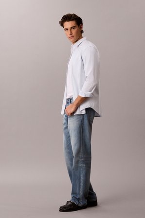 LS YD STRIPE OXFORD CLASSIC SHIR