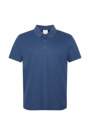 SS TECH BIRDSEYE INT, CEC Erkek Mavi T-Shirt & Polo
