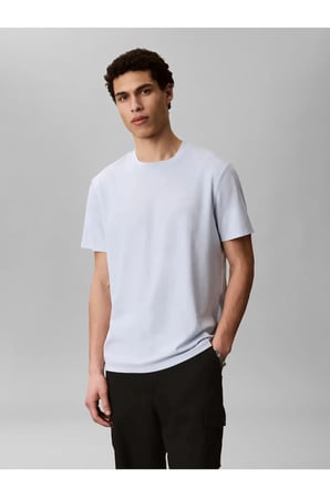 SS TECH INTERLOCK CR, CIQ Erkek Beyaz T-Shirt & Polo