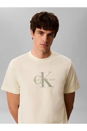 SS Hero Monologo Tee, 486 Sarı Erkek T-Shirt