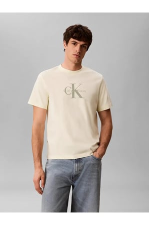 SS Hero Monologo Tee, 486 Sarı Erkek T-Shirt