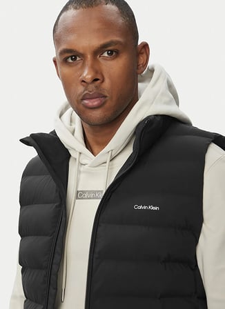 Calvin Klein Siyah Erkek Şişme Yelek LV04LG504GUB1_CLASSIC LTWT NYLON C