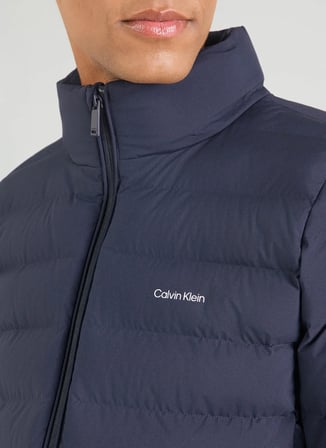 Calvin Klein Lacivert Erkek Mont LV04LG503GCEF_LS CLASSIC LTWT NYLO