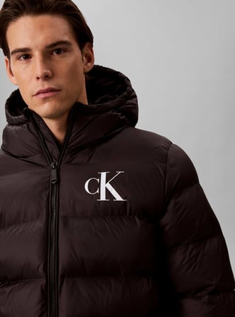 CALVIN KLEIN Erkek Marka Logolu Günlük Kullanıma Uygun SİYAH Mont LV04RG513G UB1