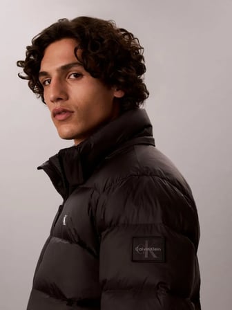 CALVIN KLEIN Erkek Marka Logolu Günlük Kullanıma Uygun SİYAH Mont LV04RG515G UB1
