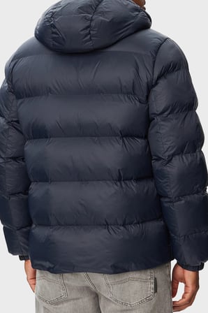 Calvin Klein Logolu Su İtici Kapüşonlu Şişme Mont LV04RG513GCEF Erkek MONT LV04RG513G CEF LACİVERT