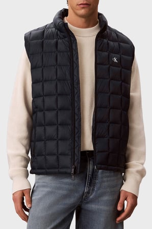 Calvin Klein Su İtici Kapitoneli Dik Yaka Hafif Şişme Yelek LV04RG507GCEF Erkek YELEK LV04RG507G CEF LACİVERT