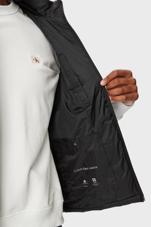 Calvin Klein Su İtici Kapitoneli Dik Yaka Hafif Şişme Yelek LV04RG507GUB1 Erkek YELEK LV04RG507G UB1 SİYAH