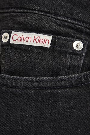 Calvin Klein Slim Fit Düşük Bel Dar Paça Jeans LV04RG713GZCG Erkek KOT PANTOLON LV04RG713G ZCG SİYAH