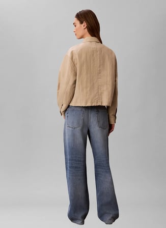 Calvin Klein Jeans Kahverengi Kadın Ceket LV047G502GPF0