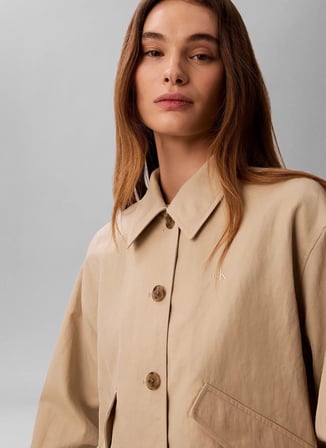 Calvin Klein Jeans Kahverengi Kadın Ceket LV047G502GPF0