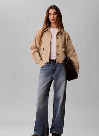 Calvin Klein Jeans Kahverengi Kadın Ceket LV047G502GPF0