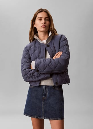 Calvin Klein Lacivert Kadın Ceket LV044G506GXL7