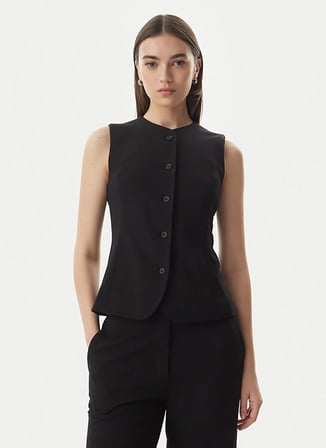 Calvin Klein Siyah Kadın Yelek LV044G414GUB1