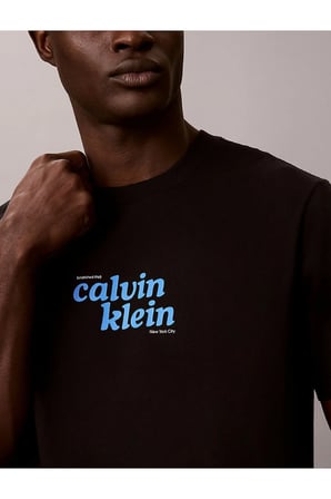 Erkek SS 20's Travel Font Grafik Detaylı T-shirt