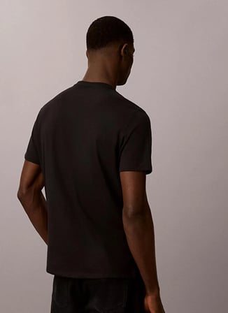 Calvin Klein Jeans Siyah Erkek Classic Fit Baskılı T-Shirt LV04RG835GUB1 SS 20S CK PRIDE26 GR