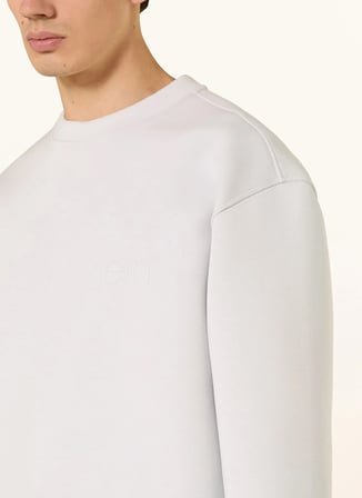 Calvin Klein Gri Erkek Bisiklet Yaka Sweatshirt LV04RF276GPSX_SPACER CREWNECK SWEA
