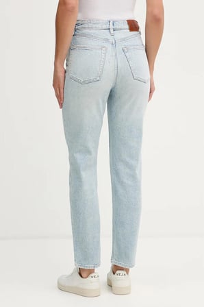 NEW MOM JEAN LAFAYET, 0I2 Kadın Mavi Kot Pantolon