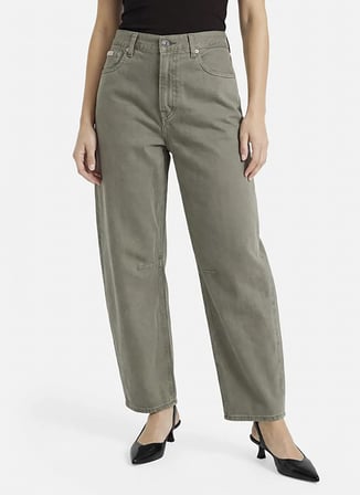 Calvin Klein Jeans Yeşil Kadın Denim Pantolon LV047G900GSDH