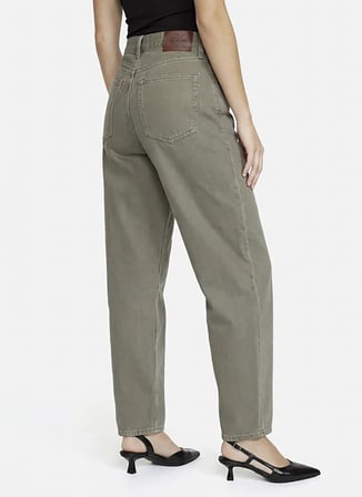 Calvin Klein Jeans Yeşil Kadın Denim Pantolon LV047G900GSDH