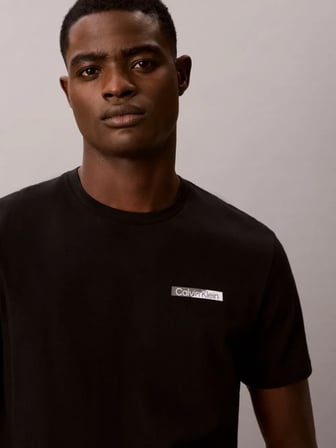 CALVIN KLEIN Erkek Marka Logolu Günlük Kullanıma Uygun SİYAH T-Shirt LV04LG810G UB1