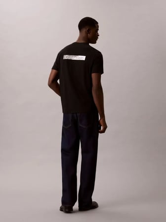 CALVIN KLEIN Erkek Marka Logolu Günlük Kullanıma Uygun SİYAH T-Shirt LV04LG810G UB1