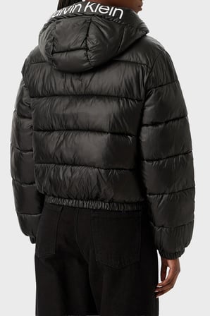 Calvin Klein Kapitoneli Regular Fit Kapüşon Yaka Mont LV047G507GUB1 Bayan MONT LV047G507G UB1 SİYAH