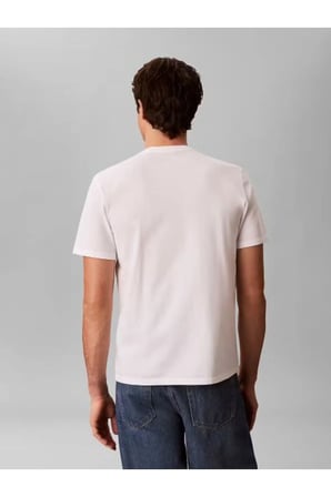 BEYAZ LOGOLU ERKEK T-SHIRT
