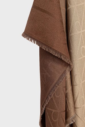 Calvin Klein Modal Logolu 70 x 70 cm Şal LV04F9027GPBE Bayan ŞAL LV04F9027G PBE BEJ