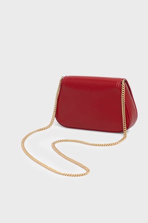 Calvin Klein Logolu Zincir Askılı Çanta LV04F1153GXLL Bayan ÇANTA LV04F1153G XLL BORDO